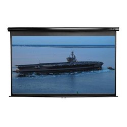 POŠKOZENÝ OBAL - ELITE SCREENS plátno roleta 100" (254 cm)/ 16:9/ 124,5 x 221 cm/ Gain 1,1/ case černý
