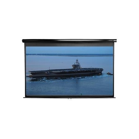 POŠKOZENÝ OBAL - ELITE SCREENS plátno roleta 100" (254 cm)/ 16:9/ 124,5 x 221 cm/ Gain 1,1/ case černý