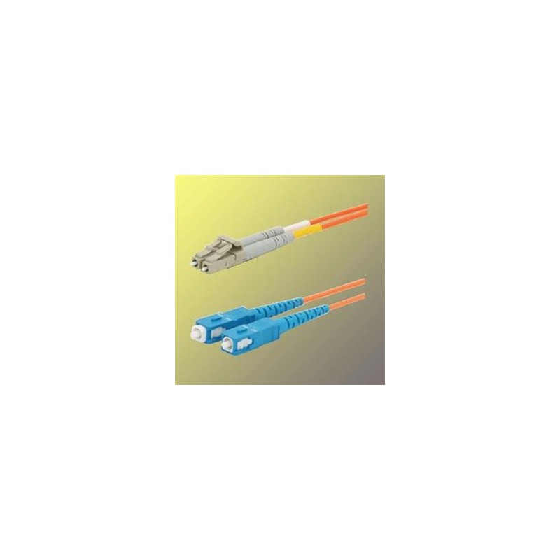 Optický patchkabel duplex LC-SC 50/125 µm MM,1m, OM2 1150