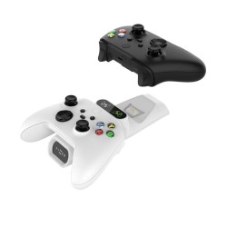 Dobíjecí stanice FIXED pro ovladače Xbox bílá