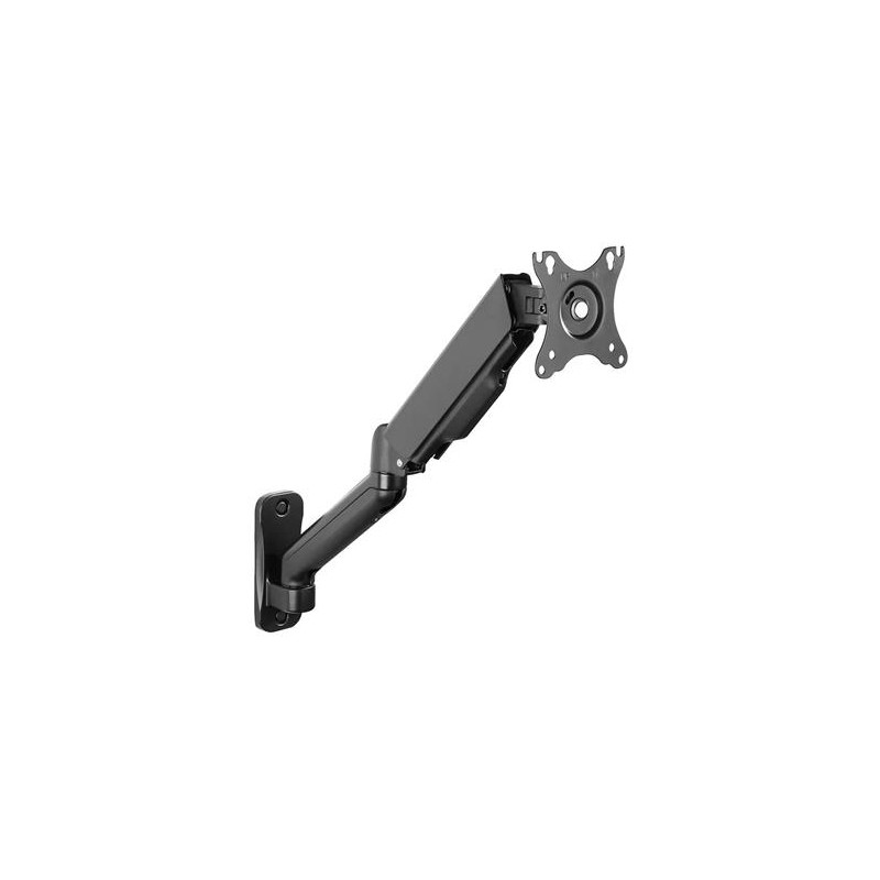 ROZBALENÉ - Neomounts WL70-450BL11 / wall mounted gas spring monitor arm (3 pivots VESA 100x100) / Black