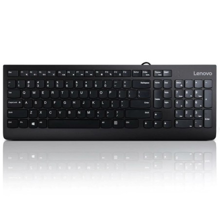 Lenovo 300/Drátová USB/CZ layout/Černá