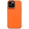 ER POWER Silikonový kryt CARNEVAL SNAP pro iPhone 14 Pro s MagSafe - oranžová