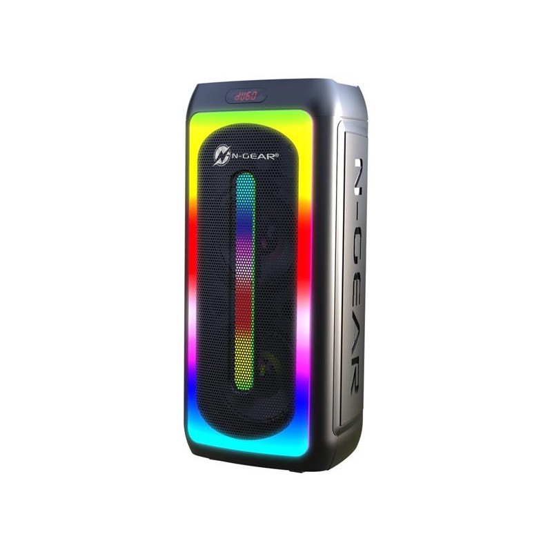 N-GEAR PARTY LET'S GO PARTY SPEAKER JUKE 808/ BT/ 500W/ USB/ MICRO SD/ DO/Disco LED/ 2x MIC