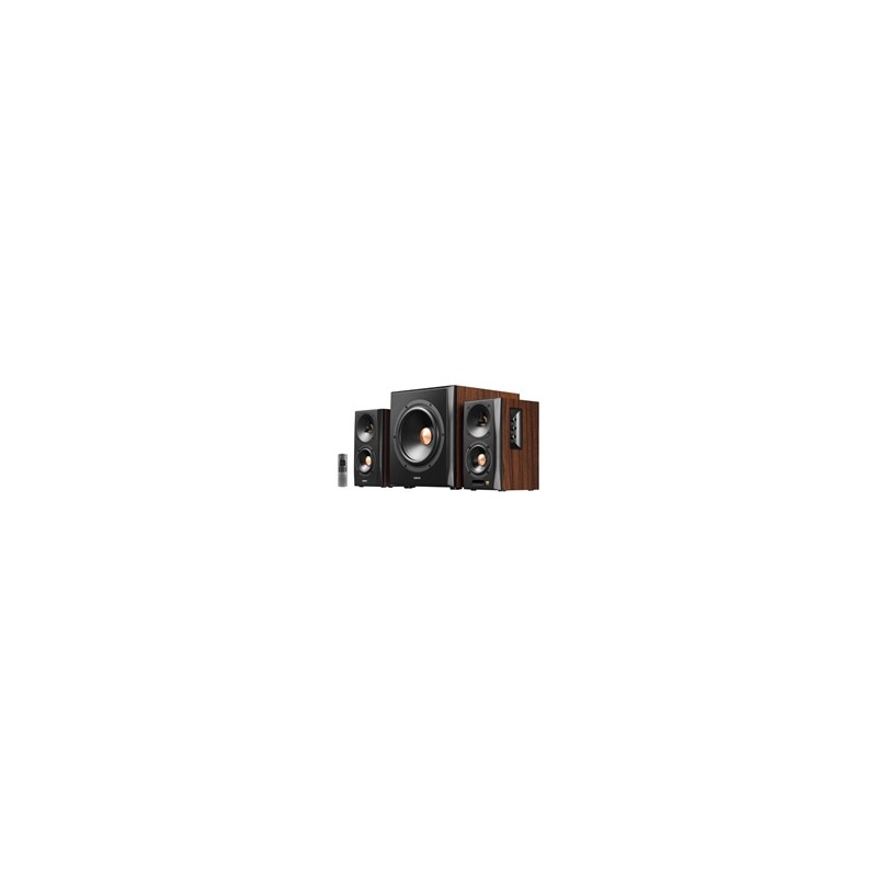 EDIFIER reproduktory S360DB, 155W, hnědá