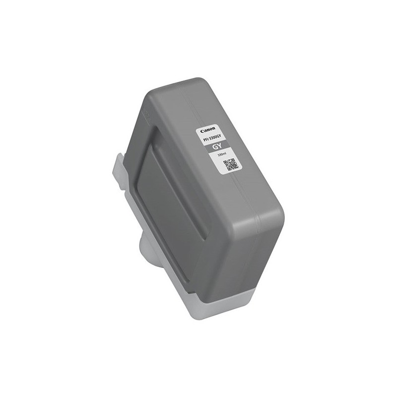 Canon originální ink PFI-3300GY, 6437C001, grey, 330ml
