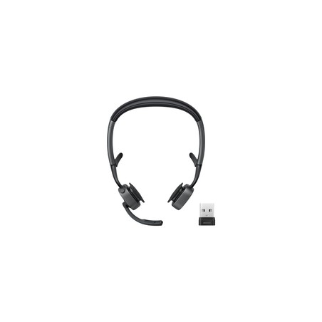 SHOKZ OPENMEET2 UC + USB-A Adpt/Headset AI-Powered NC Mic/Dongle