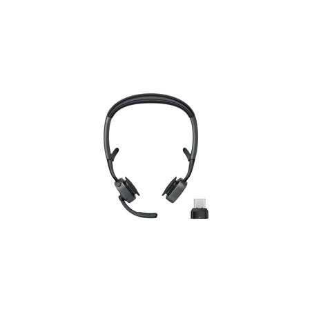 SHOKZ OPENMEET2 UC + USB-C Adpt/Headset AI-Powered NC Mic/Dongle