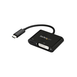 USB-C TO DVI WITH USB PD/.