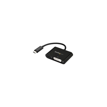Startech USB-C TO DVI With USB PD/.