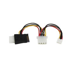 Startech LP4 TO SATA Power Adapter/With Floppy Power
