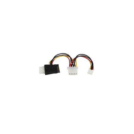 LP4 TO SATA POWER ADAPTER/WITH FLOPPY POWER