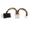 LP4 TO SATA POWER ADAPTER/WITH FLOPPY POWER
