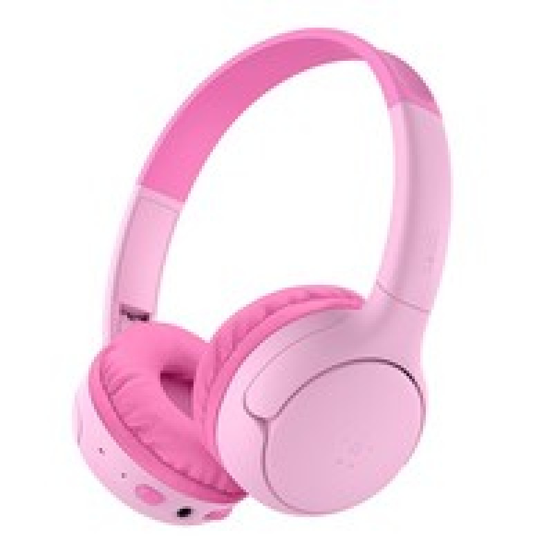 Belkin Soundform Mini 2 Wireless ON-EA/Kopfhoerer FUER Kinder Pink