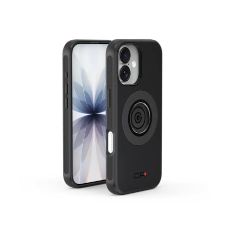 Rychloupínací kryt na telefon Apple iPhone 16 - černý