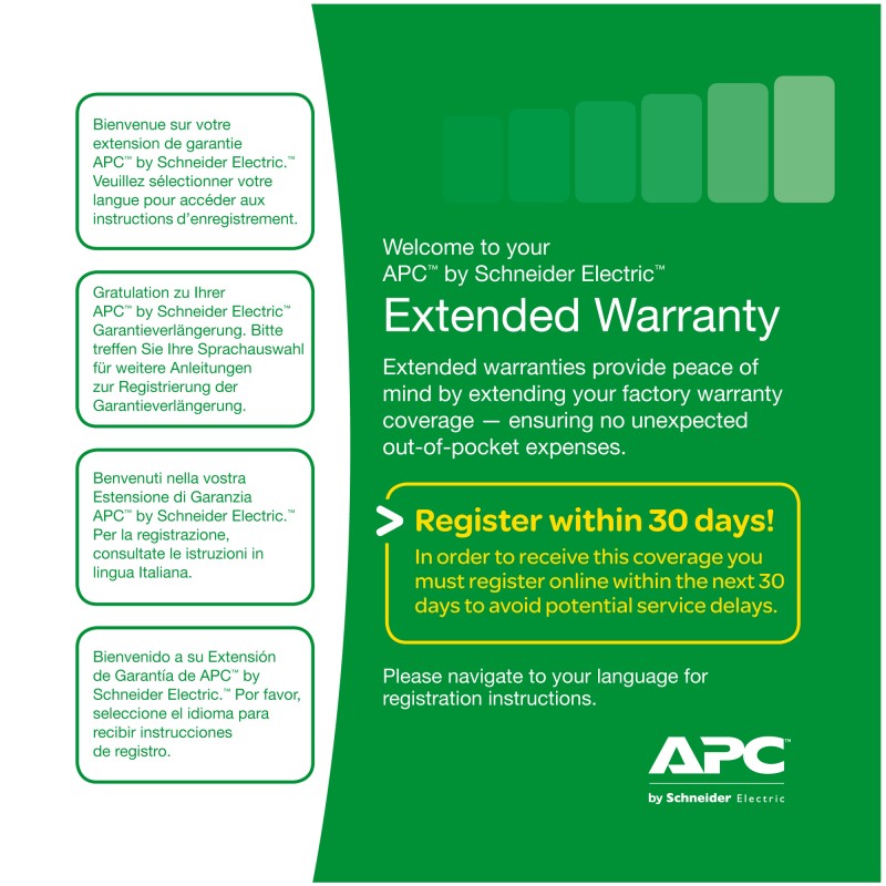 3 Year Warranty Extension, WBEXTWAR3YR-SP-05