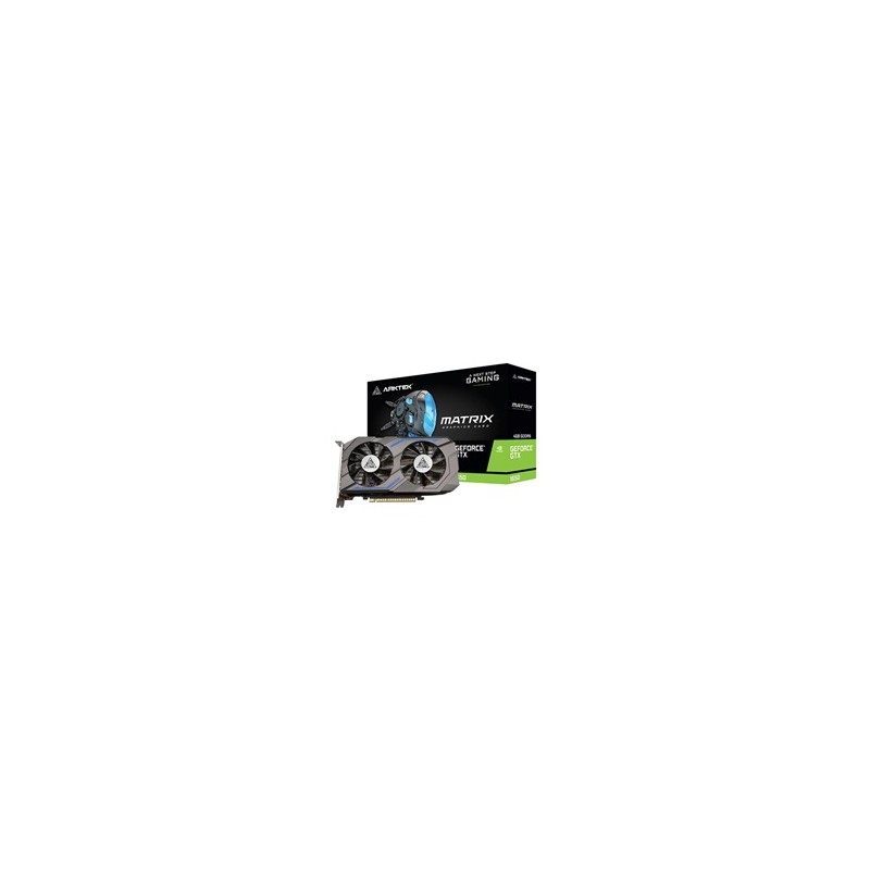 ARKTEK VGA NVIDIA GeForce GTX 1650 Matrix 4GB, GTX 1650, 4GB GDDR6, 1xDP, 1xHDMI, 1xDVI