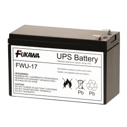 Baterie - FUKAWA FWU-17 náhradní baterie za RBC17 (12V/9Ah), životnost 5let