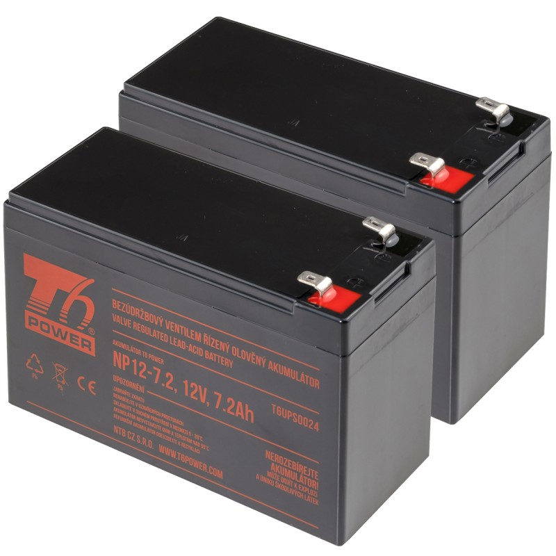 T6 Power RBC48, RBC123, RBC22, RBC32, RBC5, RBC9, RBC113, RBC176 - battery KIT