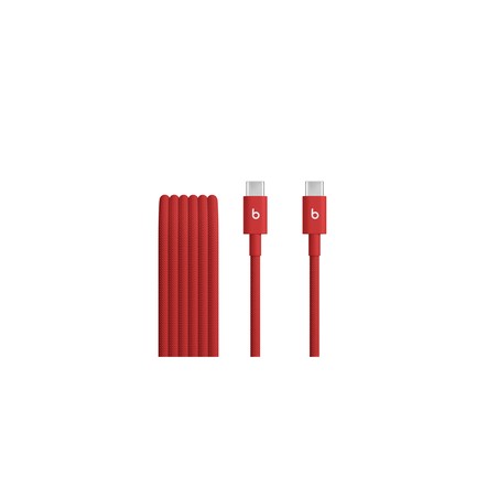 BEATS USB-C TO USB-C/WOVEN CABLE (1.5 M) RAPID RED