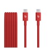 Apple Beats USB-C TO USB-C/Woven Cable (1.5 M) Rapid Red