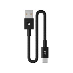 Apple Beats USB-A TO USB-C Woven/Short Cable (20 CM) Bolt Black