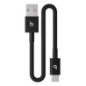 Apple Beats USB-A TO USB-C Woven/Short Cable (20 CM) Bolt Black