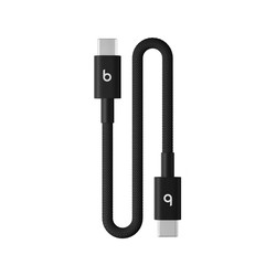Apple Beats USB-C TO USB-C Woven/Short Cable (20 CM) Bolt Black