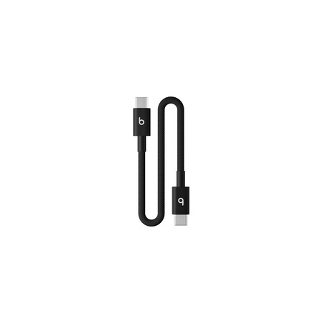 Apple Beats USB-C TO USB-C Woven/Short Cable (20 CM) Bolt Black