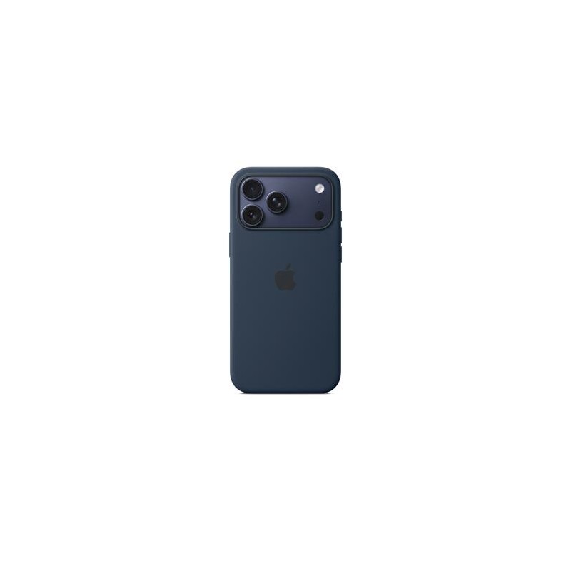 iPhone 17 Pro Max Silicone Case with MS–Midnight
