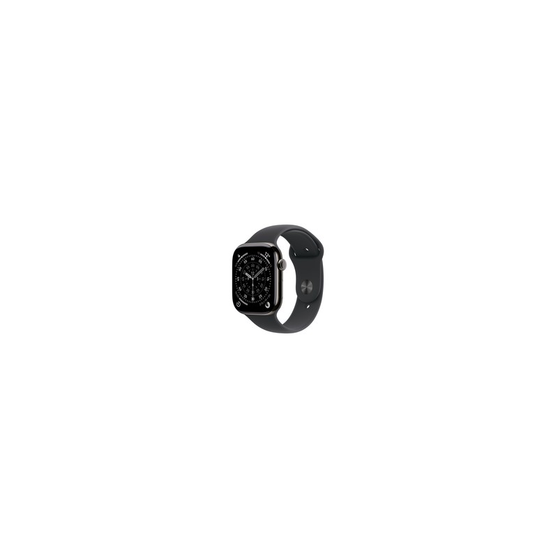 Apple Watch 11 42 SL TI BK SB/SM Cel-Fdn