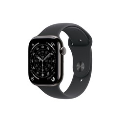 Apple Watch 11 46 SL TI BK SB/SM Cel-Fdn