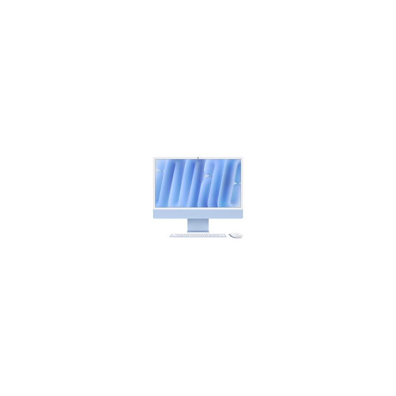 Apple iMac 24 M4 10/10/16 16GB 256GB/GE Std MM K+TID - Blue