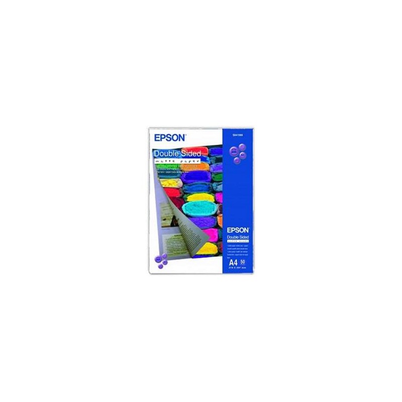 Epson Double-Sided Matte Paper - Matný - A4 (210 x 297 mm) - 178 g/m? - 50 listy papír - pro Epson L6190 EcoTank ET-2850, 2851