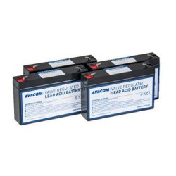 Bateriový kit AVACOM AVA-RBC34-KIT náhrada pro renovaci RBC34 (4ks baterií)