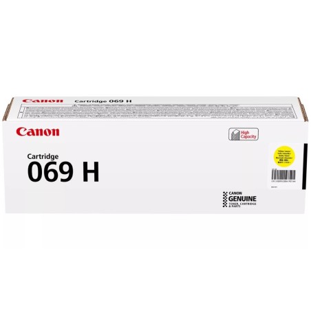 Canon TONER CRG 069Y H žlutý pro LBP673Cdw, MF752Cdw a MF754Cdw (5 500 str.)