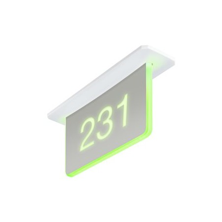Hall Sign Ceiling USB-C No Engraving