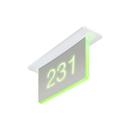 Hall Sign Ceiling USB-C Custom Engr.