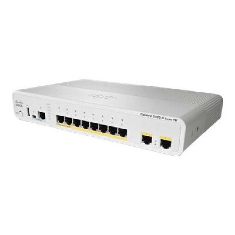 Refurb/Cat 2960C 8GE 1xDual Up LAN Base
