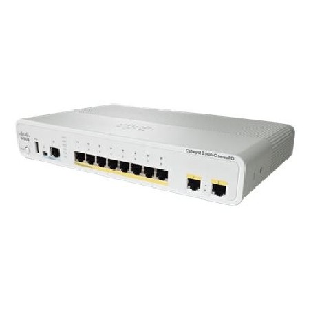 Refurb/Cat 2960C 8GE 1xDual Up LAN Base