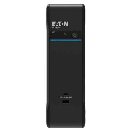 Eaton 3P Ellipse UPS DIN USB, 900 VA, 540 W, Vstup: C14, Výstupy: (3) Typ E, (1) Pouze přepěťová ochrana Typ E, Tower