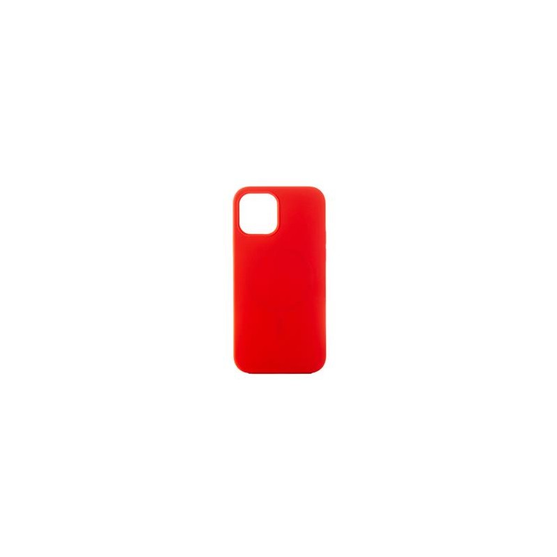 ER POWER Silikonový kryt CARNEVAL SNAP pro iPhone 12 mini s MagSafe - Červená
