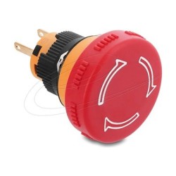 Mushroom-Head Push Button for Installati 22117