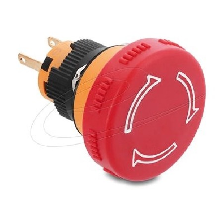 Mushroom-Head Push Button for Installati 22117