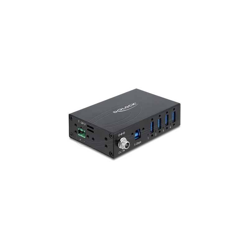 Industry Hub 4 x USB 5 Gbps Type-A with