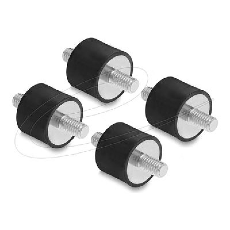 Vibration Damper M6 x 1 mm D 20 x H 15 m