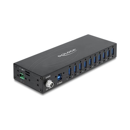 Industry Hub 10 x USB 5 Gbps Type-A with