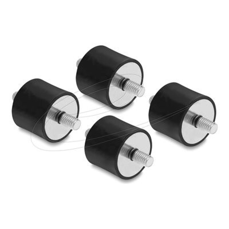 Vibration Damper M6 x 1 mm D 25 x H 20 m 60815