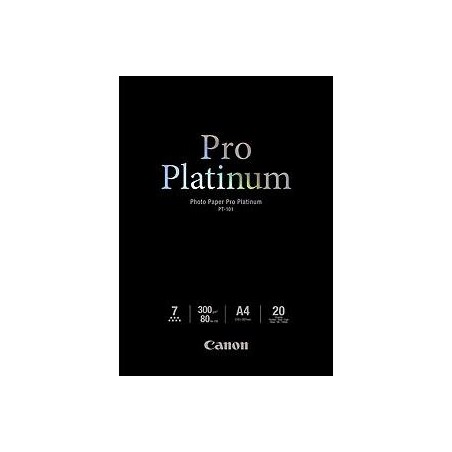 Canon fotopapír PT-101, A4, 20ks, lesklý 300g/m