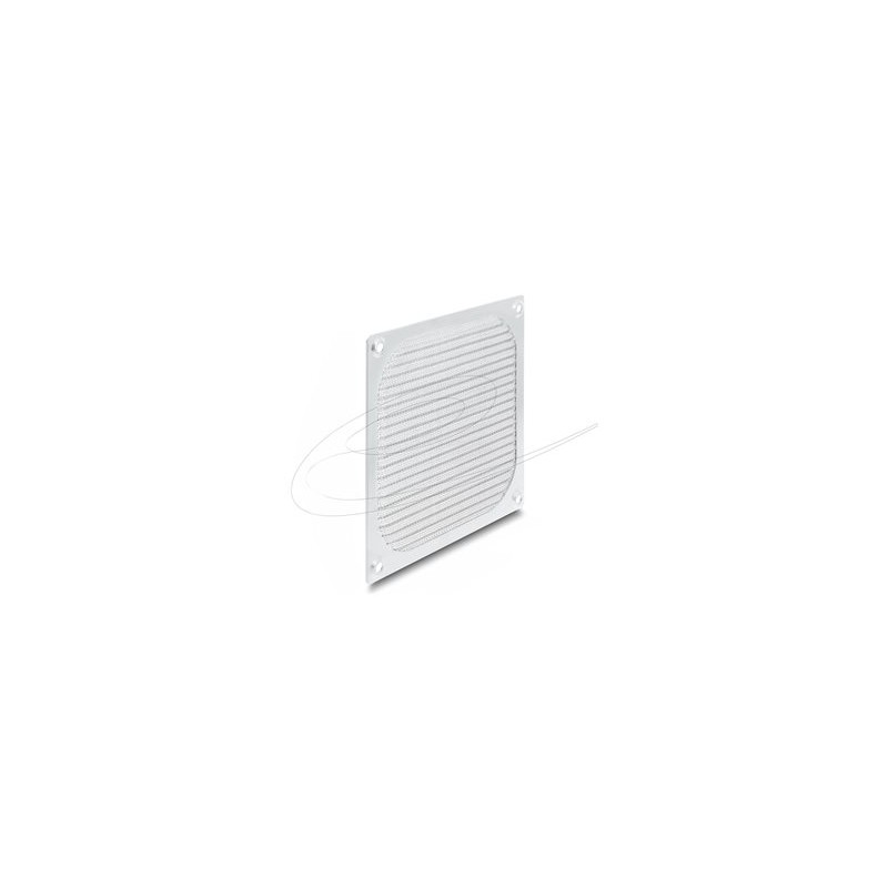 Fan Grill 120 x 120 mm aluminum - fan du